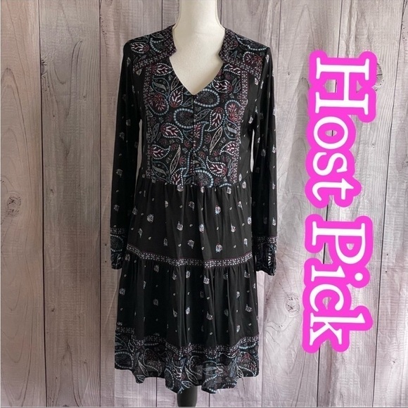 𝅺✅2x Host Pick✅ Style & Co. Long Sleeve Dress, Medium - Picture 1 of 8